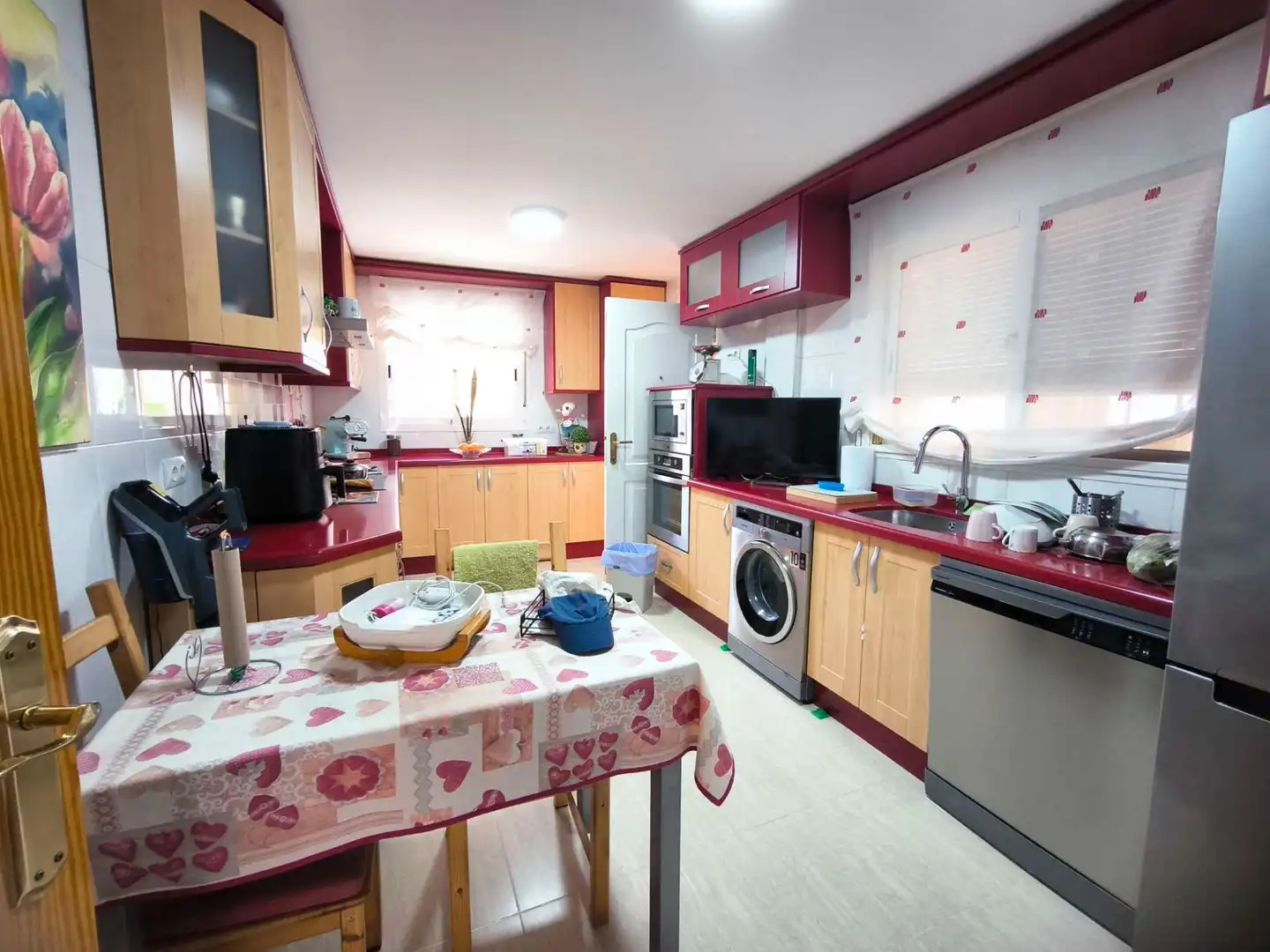 Cocina de Casa o chalet en venta en La Nucia con Aire acondicionado, Calefacción y Jardín privado