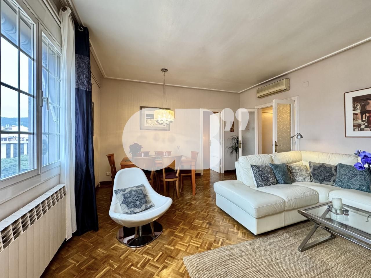 Living room of Attic for sale in  Barcelona Capital  with Heating