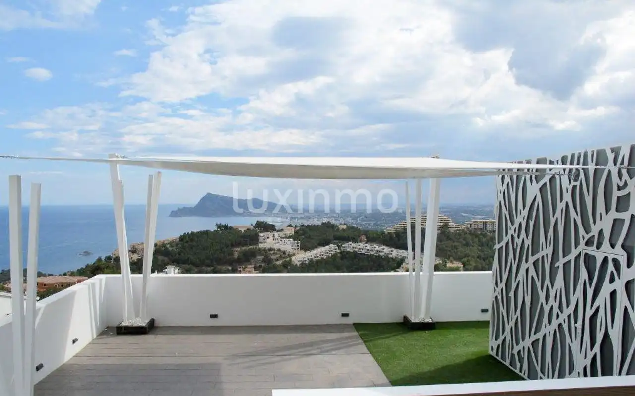 Terraza de Casa o chalet en venta en Altea con Aire acondicionado, Calefacción y Jardín privado