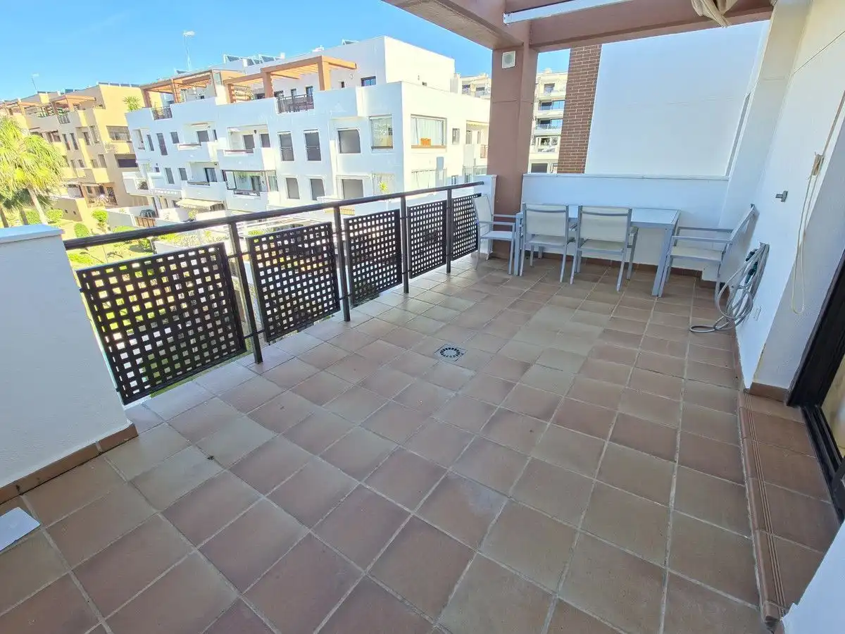 Terrasse von Dachboden zur Miete in Mijas mit Klimaanlage, Heizung und Terrasse