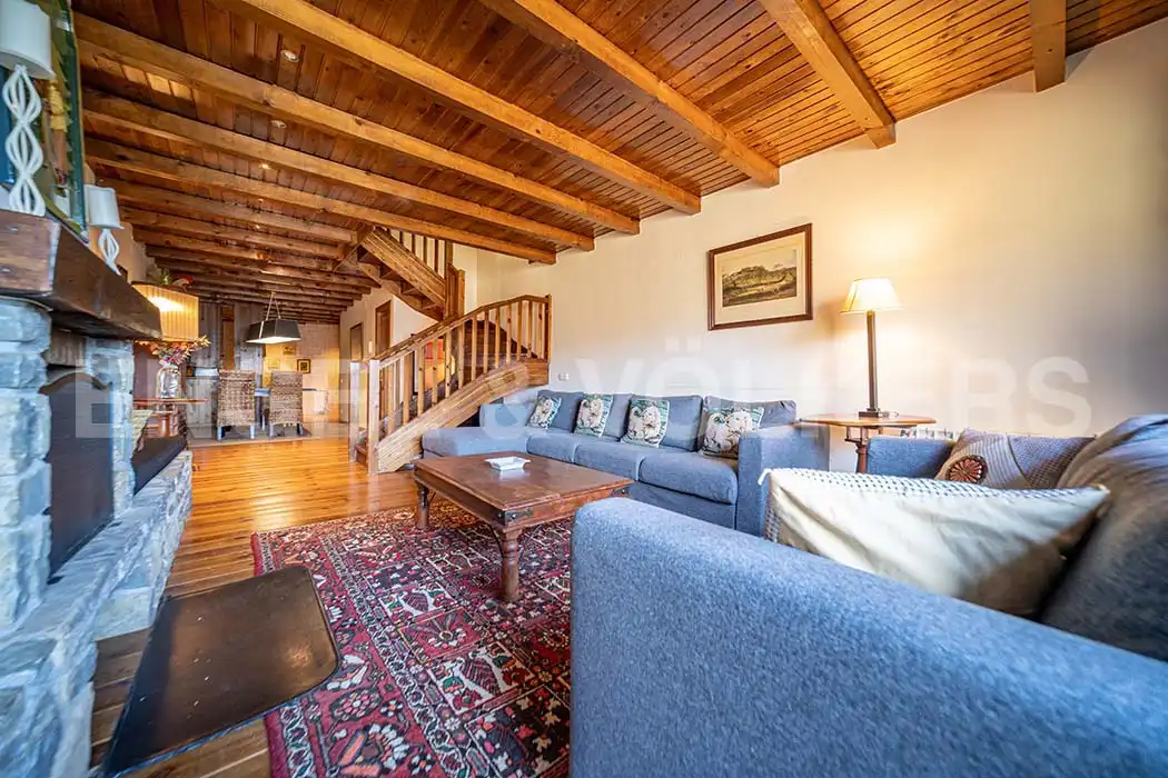 Sala d'estar de Casa adosada en venda en Naut Aran amb Calefacció, Moblat i Forn