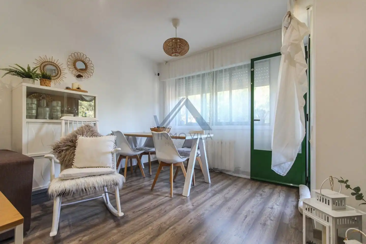 Esszimmer von Wohnung zum Verkauf in Montcada i Reixac mit Klimaanlage, Terrasse und Möbliert