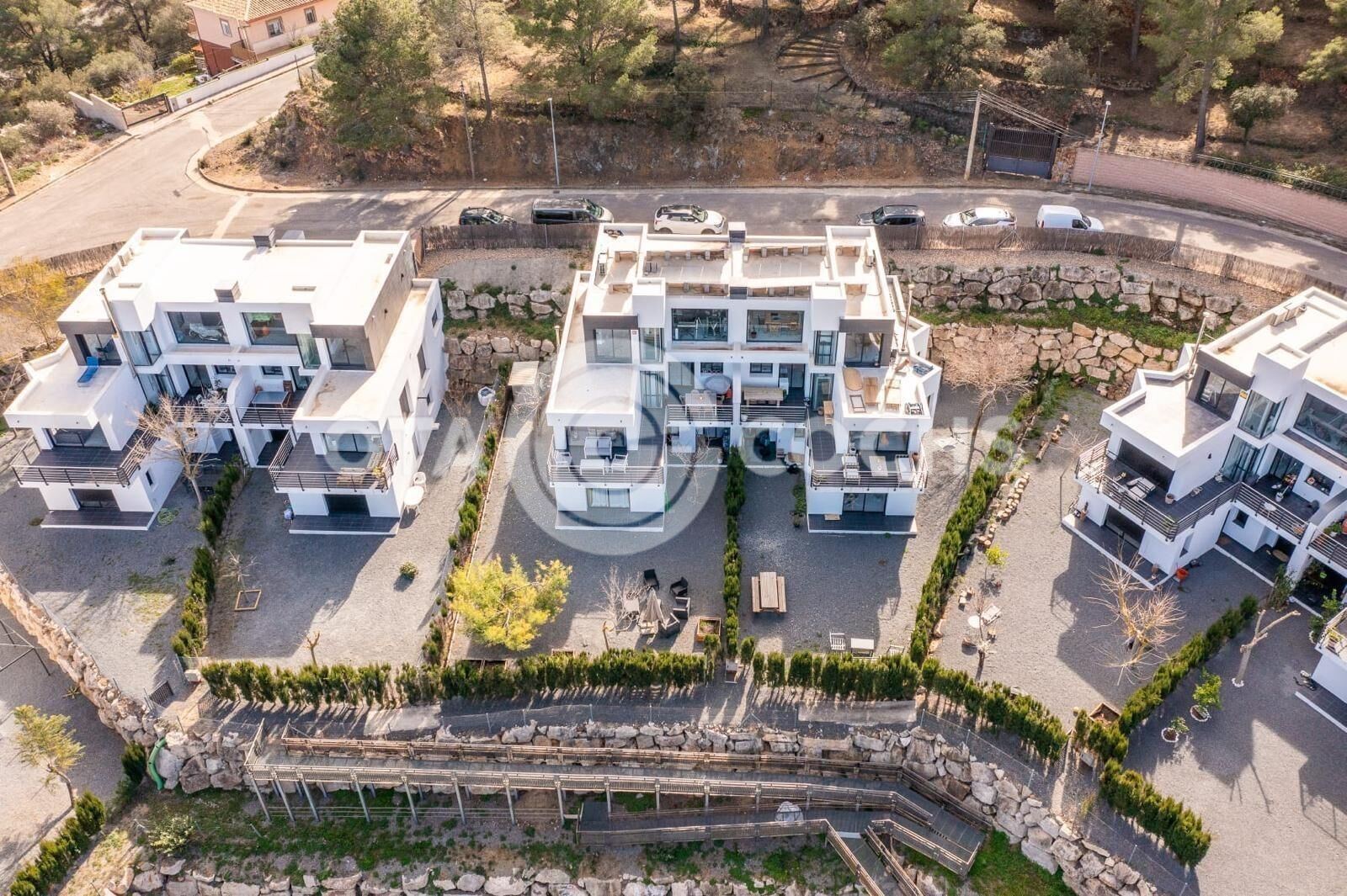 Vista exterior de Casa adosada en venda en Riudecanyes amb Aire condicionat i Piscina comunitària