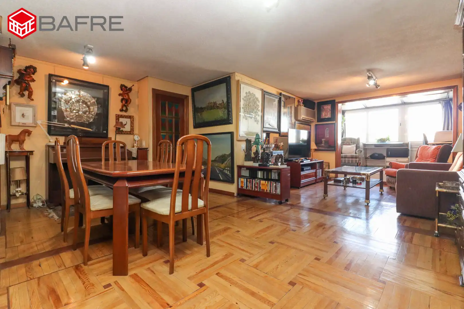 Sala d'estar de Àtic en venda en Madrid amb Aire condicionat, Calefacció i Terrassa