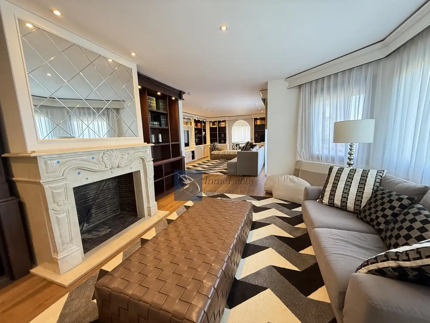 Sala de estar de Casa o chalet en venta en Santa Cristina d'Aro con Aire acondicionado, Calefacción y Terraza