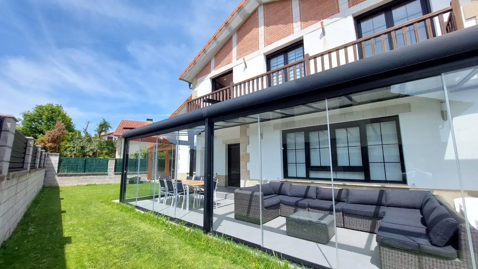 Terrassa de Casa o xalet de lloguer en Ribamontán al Mar amb Jardí privat, Terrassa i Moblat