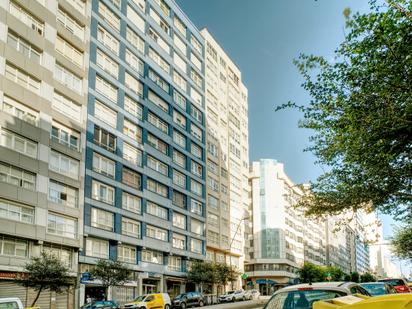 Exterior view of Flat for sale in A Coruña Capital 