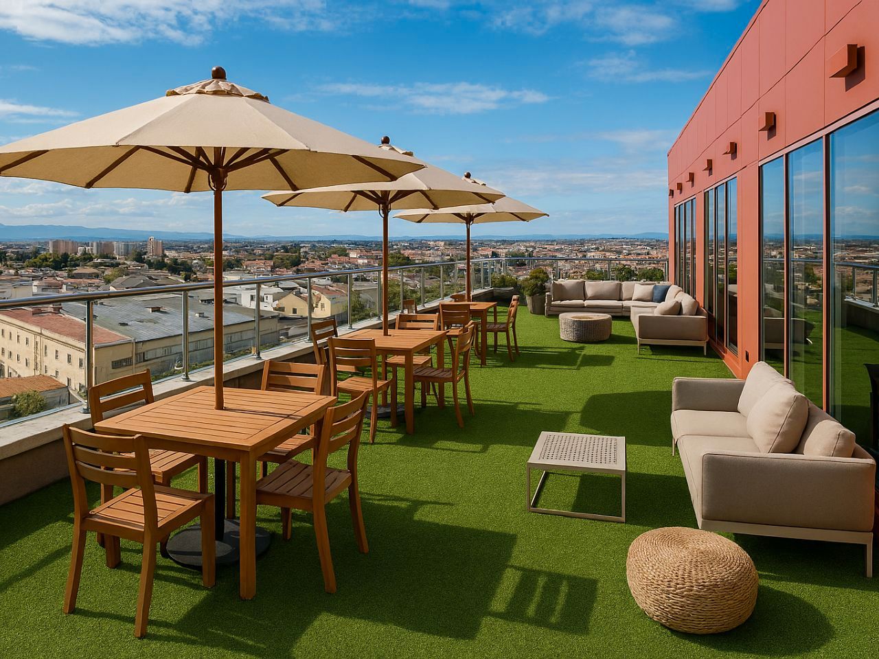 Terrace of Office to rent in  Murcia Capital  with Air Conditioner, Heating and Terrace