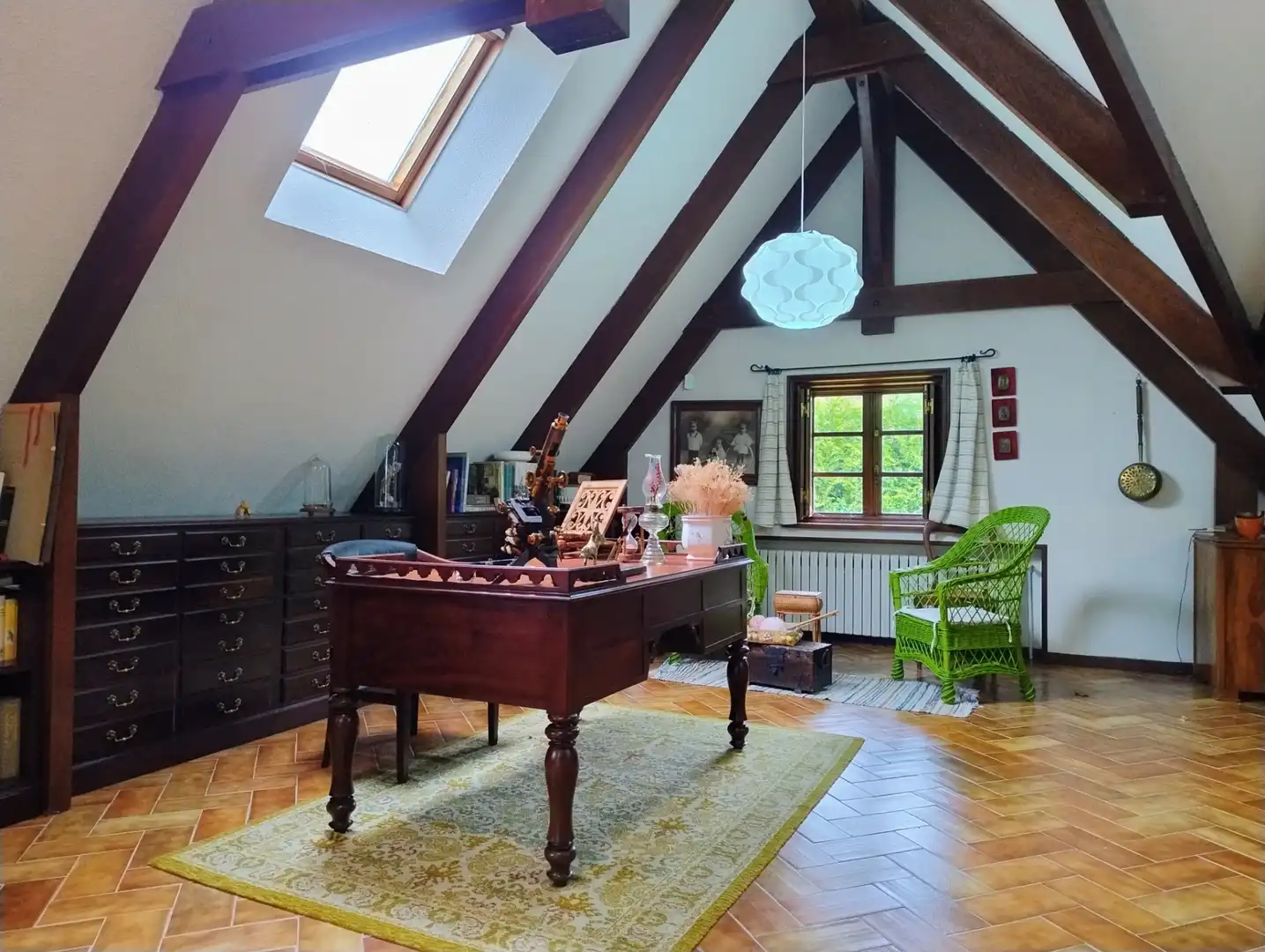 Sala de estar de Casa o chalet en venta en Lugo con Amueblado