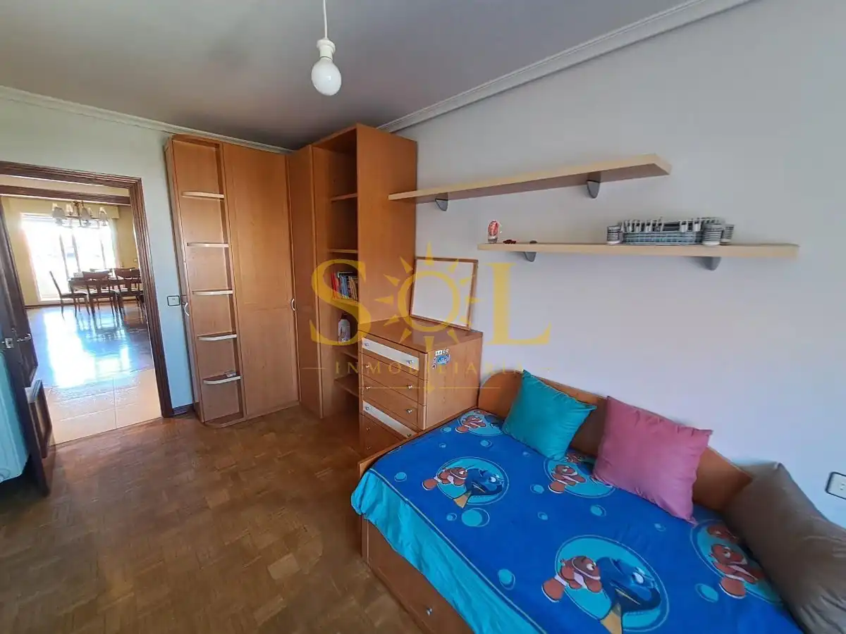 Schlafzimmer von Wohnung zum Verkauf in La Bañeza  mit Heizung, Parkett und Abstellraum