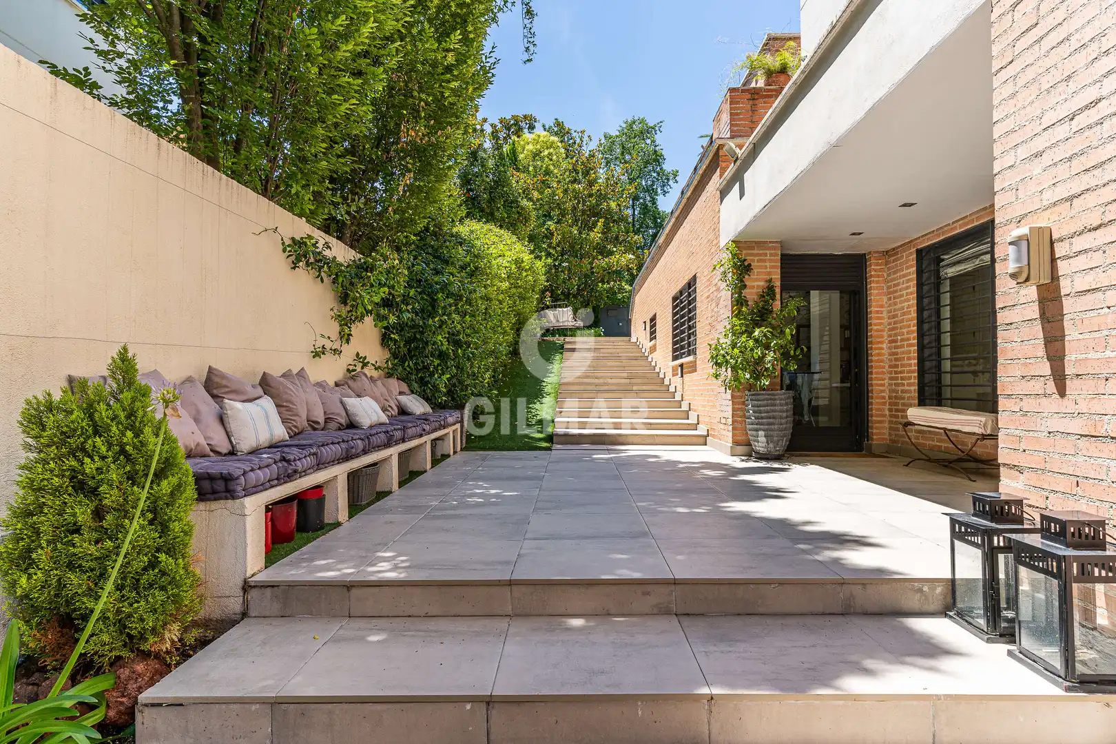 Terrace of Detached homes for sale in Madrid  with Heating, Private garden and Swimming Pool