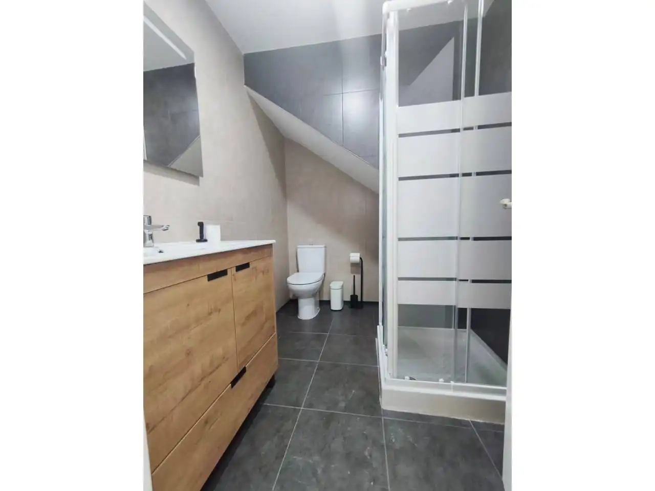 Bathroom of Flat for sale in Balanegra  with Air Conditioner, Heating and Community pool