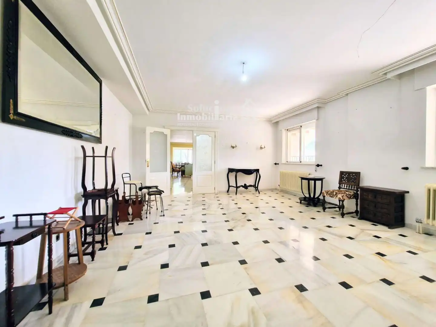 Wohnzimmer von Einfamilien-Reihenhaus zum Verkauf in Alba de Tormes mit Heizung, Abstellraum und Schwimmbad