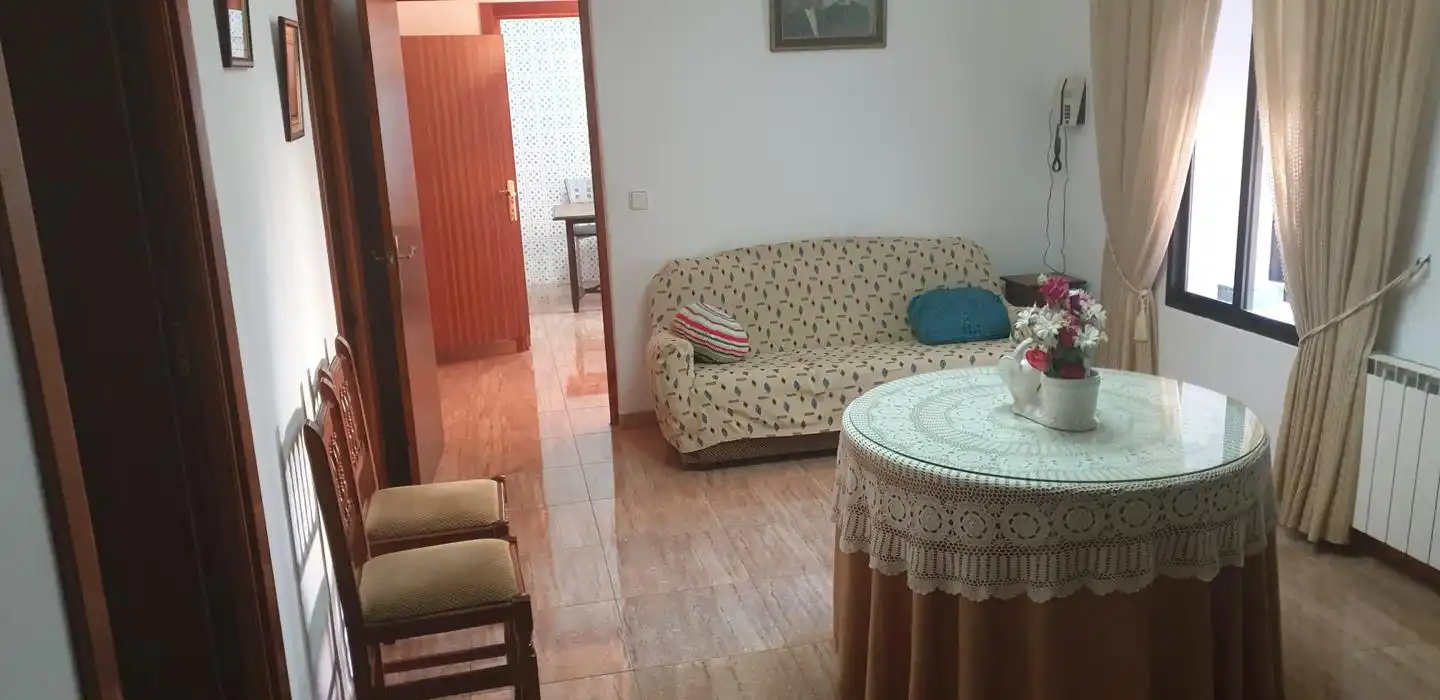 Living room of Houses for sale in Saelices  with Heating and Furnished