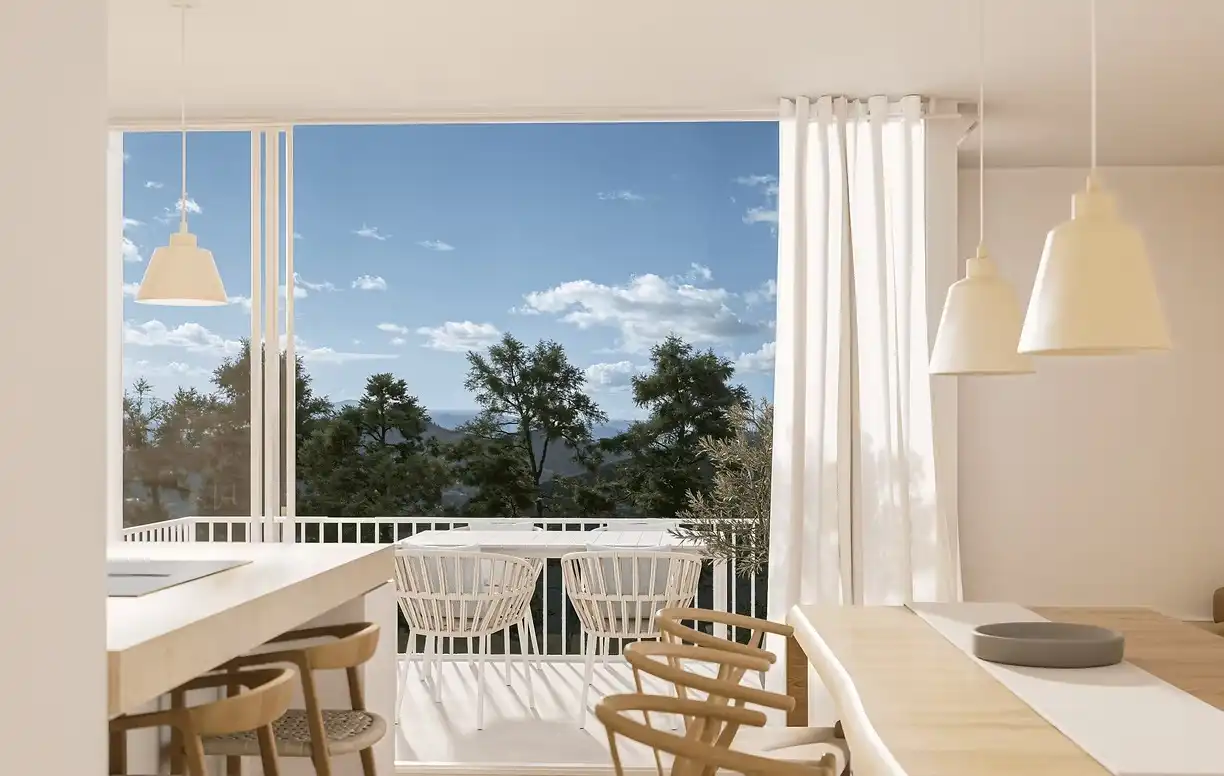 Terrasse von Dachboden zum Verkauf in Palafrugell mit Terrasse, Schwimmbad und Balkon