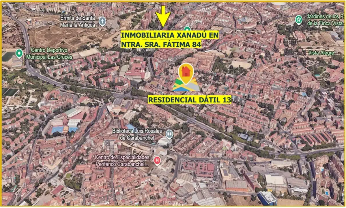 Vista exterior de Àtic en venda en Madrid amb Aire condicionat, Calefacció i Jardí privat