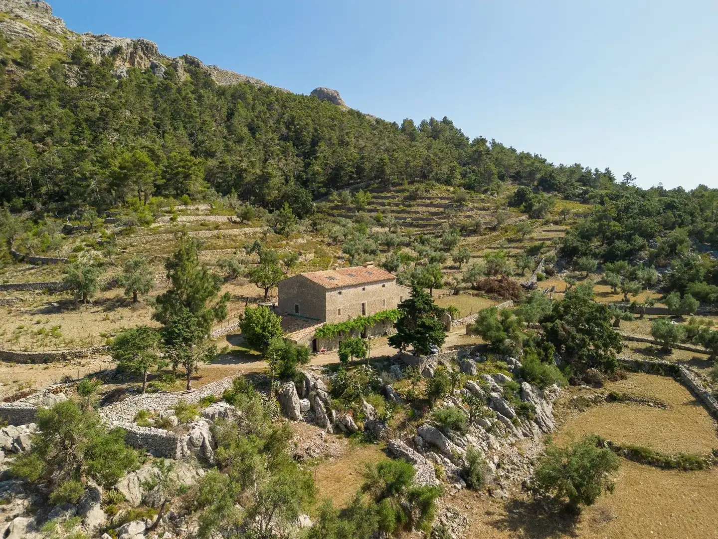 Jardín de Finca rústica en venta en Escorca con Jardín privado, Terraza y Trastero