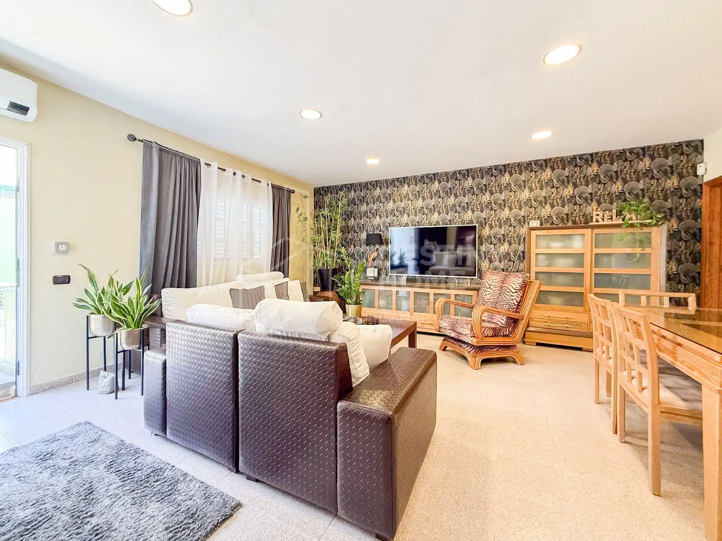 Sala de estar de Casa adosada en venta en El Matorral