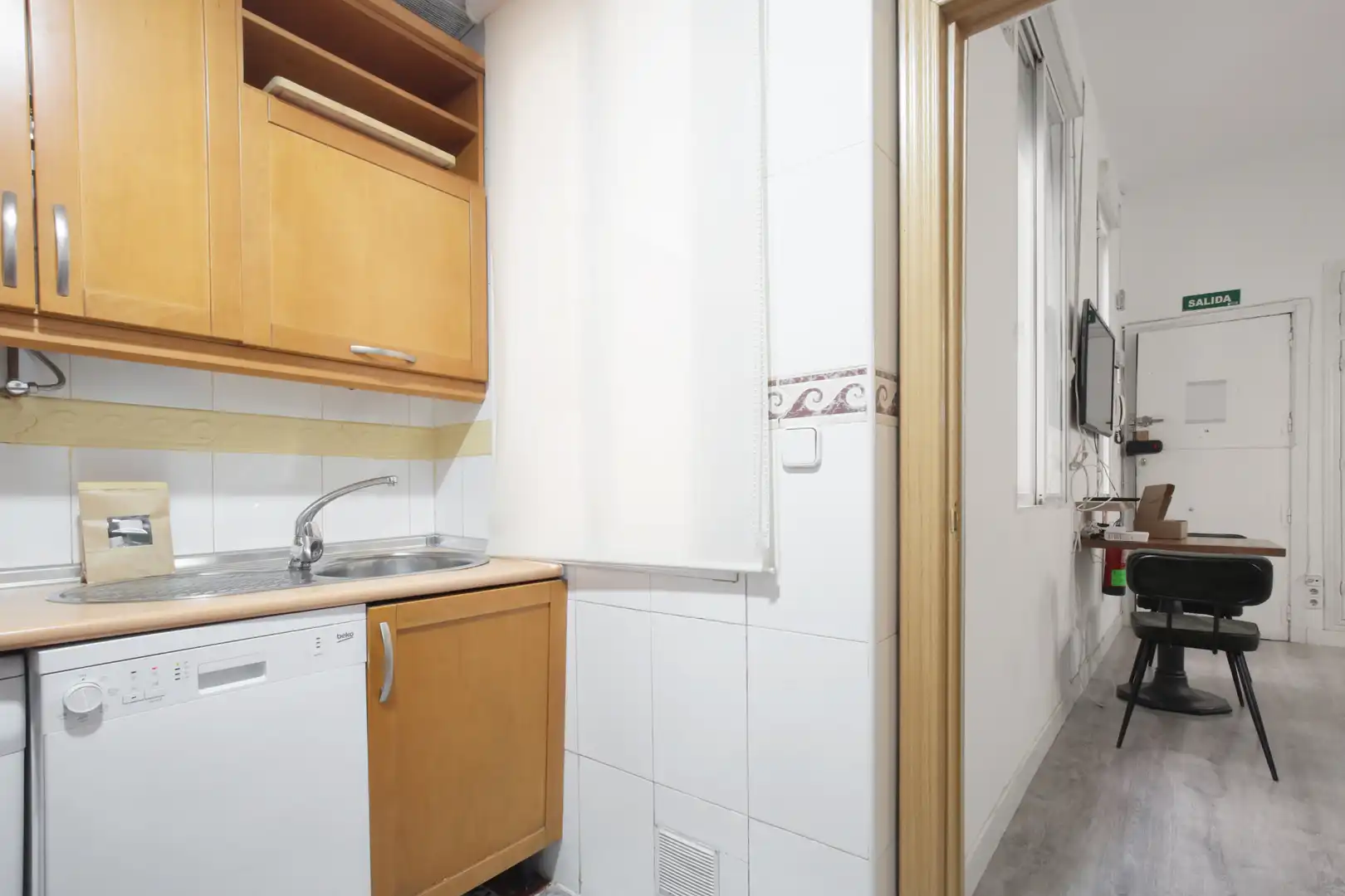 Cocina de Apartamento en venta en Madrid con Aire acondicionado, Calefacción y Amueblado