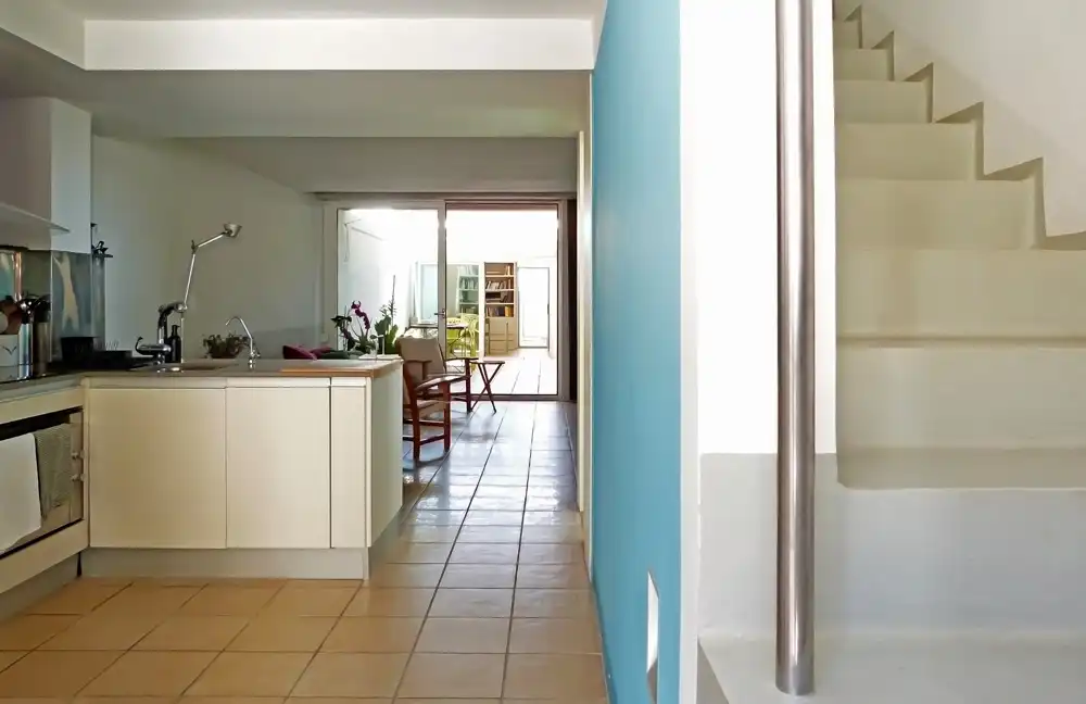 Cocina de Casa adosada en venta en Alicante / Alacant con Aire acondicionado, Jardín privado y Terraza