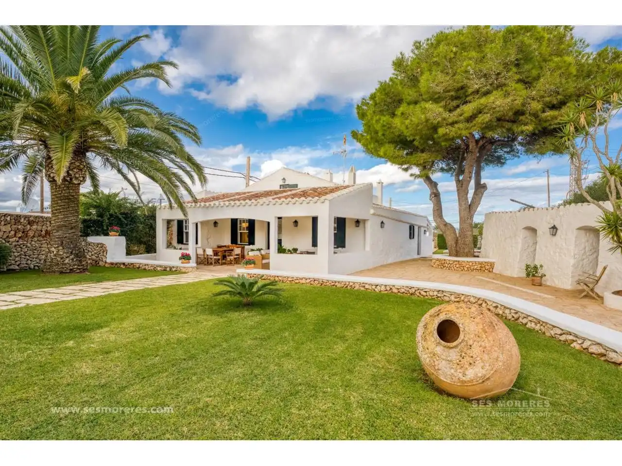 Maison rustique avec piscine à vendre à Sant Lluís - S'Ullestrar - Torret