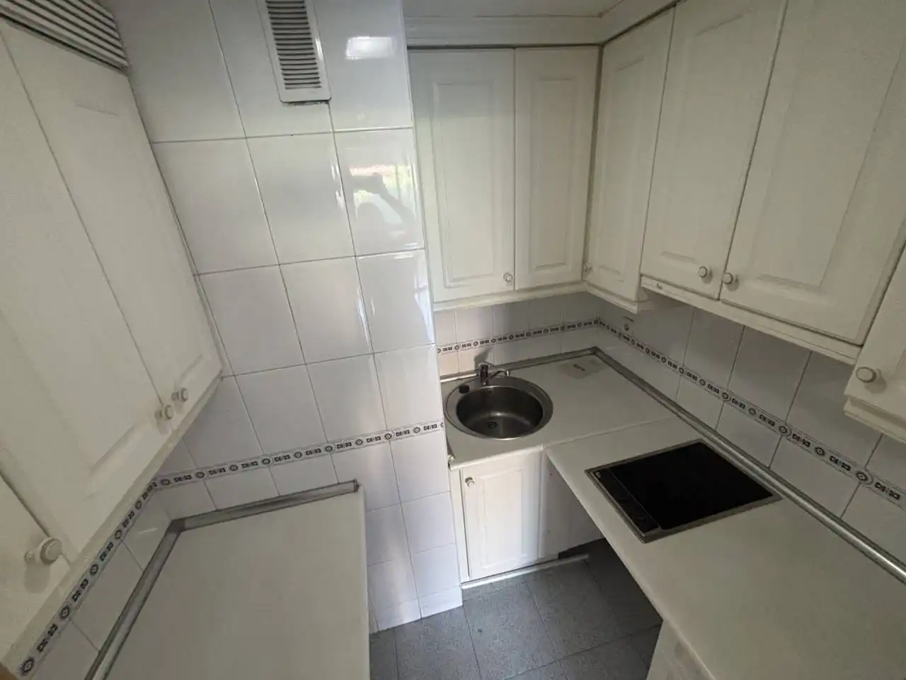 Cocina de Piso de alquiler en Madrid con Parquet