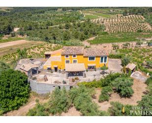 Vista exterior de Finca rústica en venda en Els Guiamets amb Aire condicionat, Calefacció i Jardí privat