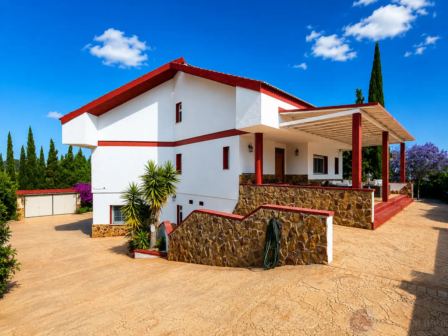 Vista exterior de Casa o chalet en venta en Mutxamel con Aire acondicionado, Calefacción y Terraza