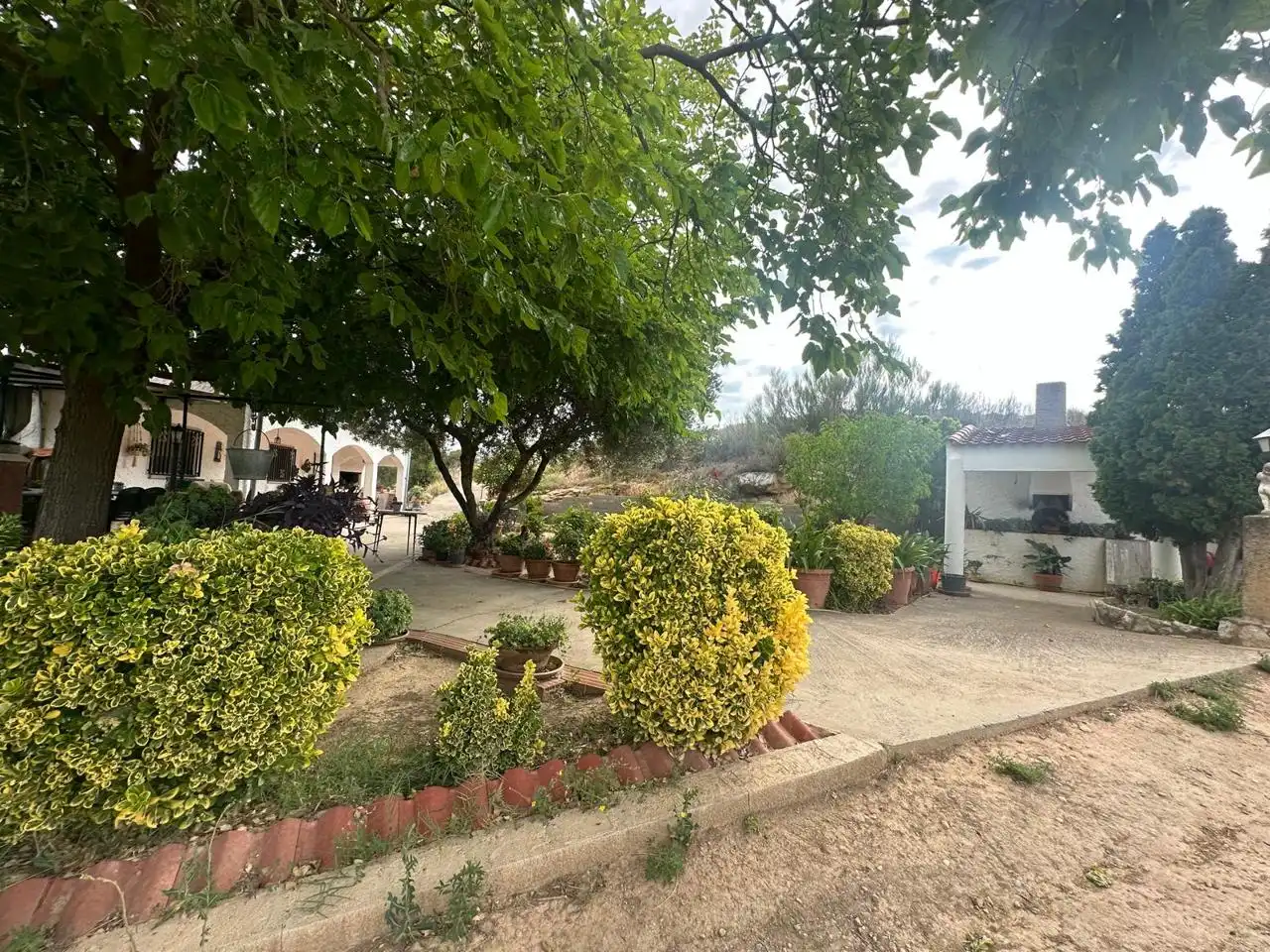 Garden of Houses for sale in Caspe  with Air Conditioner, Heating and Private garden