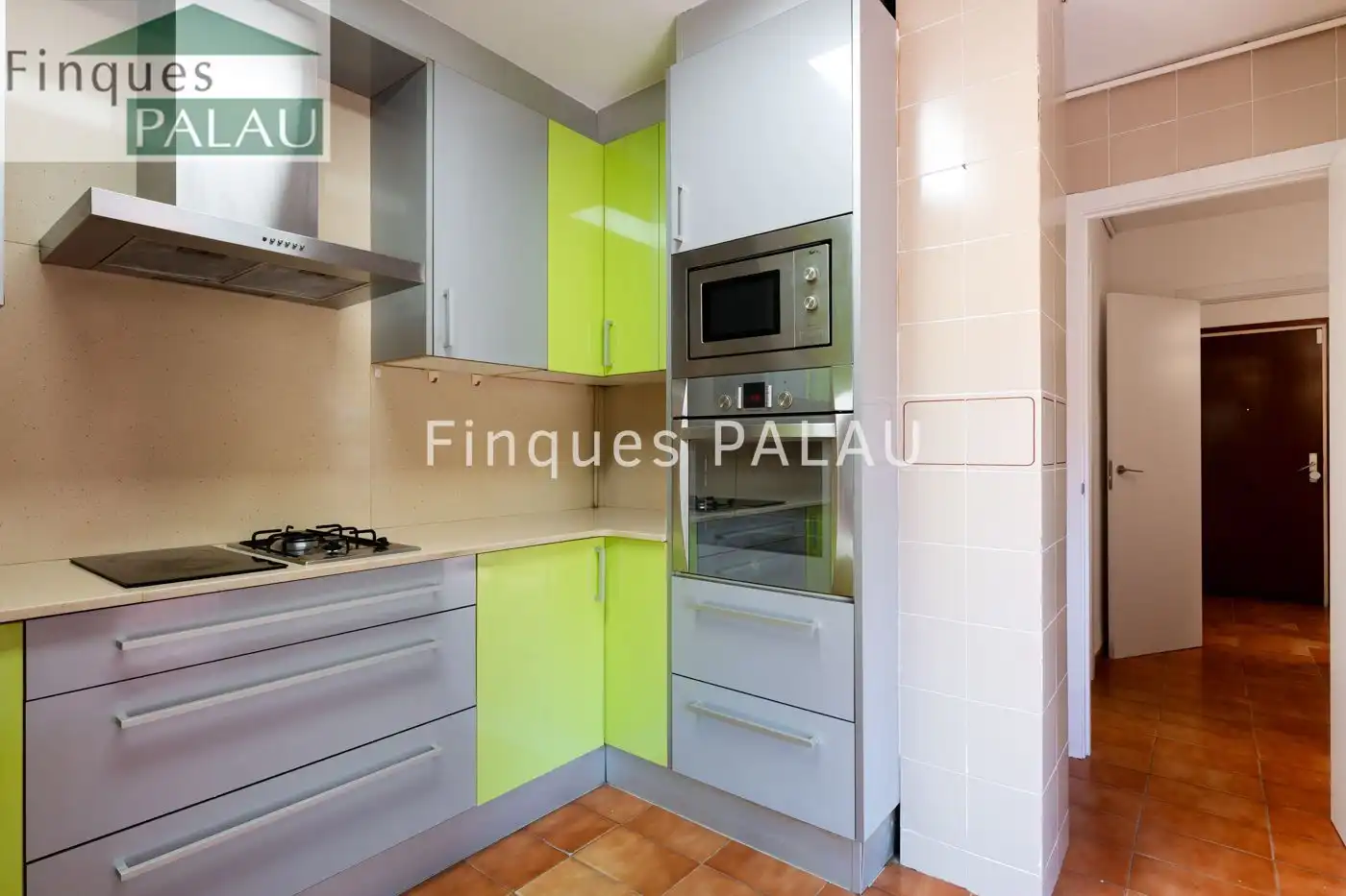Kitchen of Flat for rent in Sant Just Desvern  with Air Conditioner and Heating