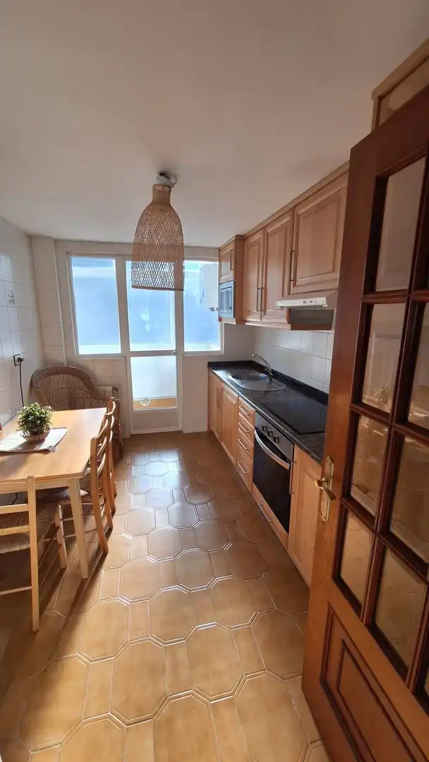 Kitchen of Flat for rent in Culleredo  with Heating, Terrace and Storage room