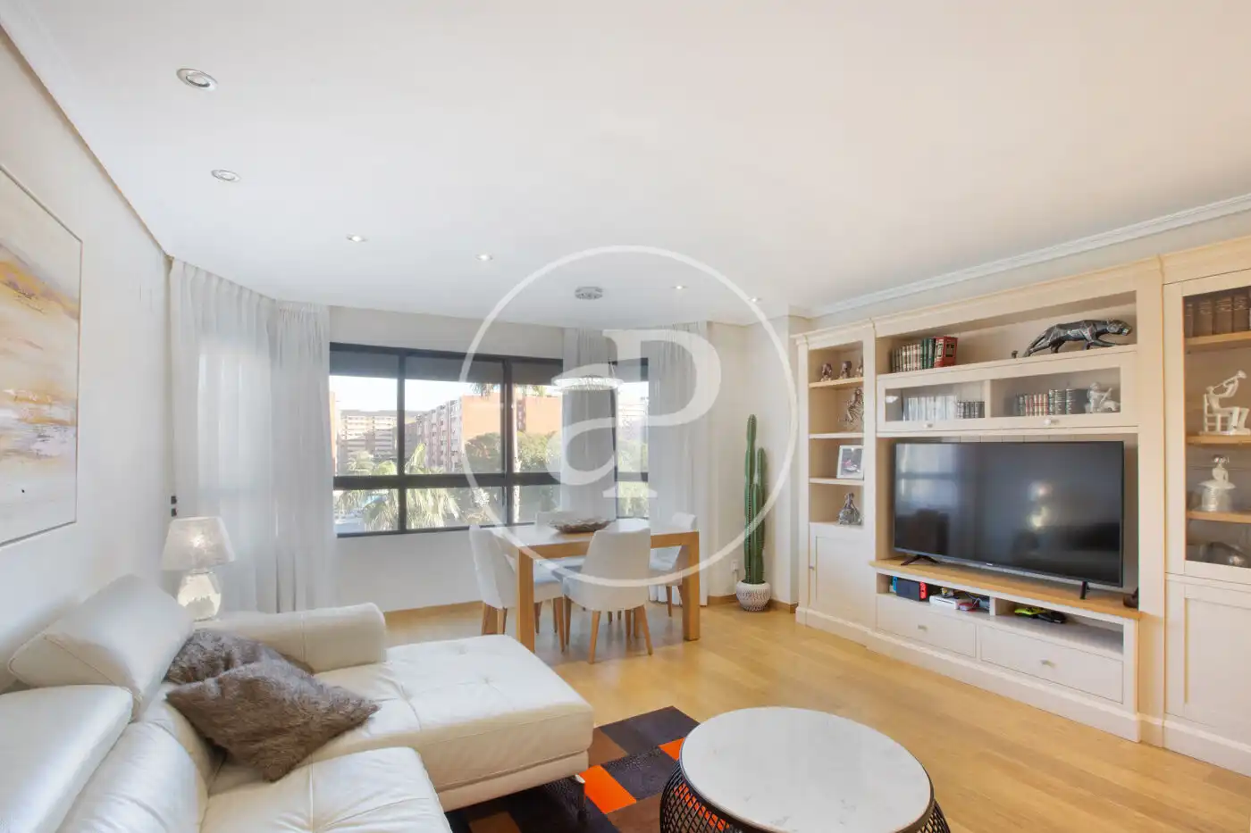 Living room of Flat for sale in Valencia  with Heating
