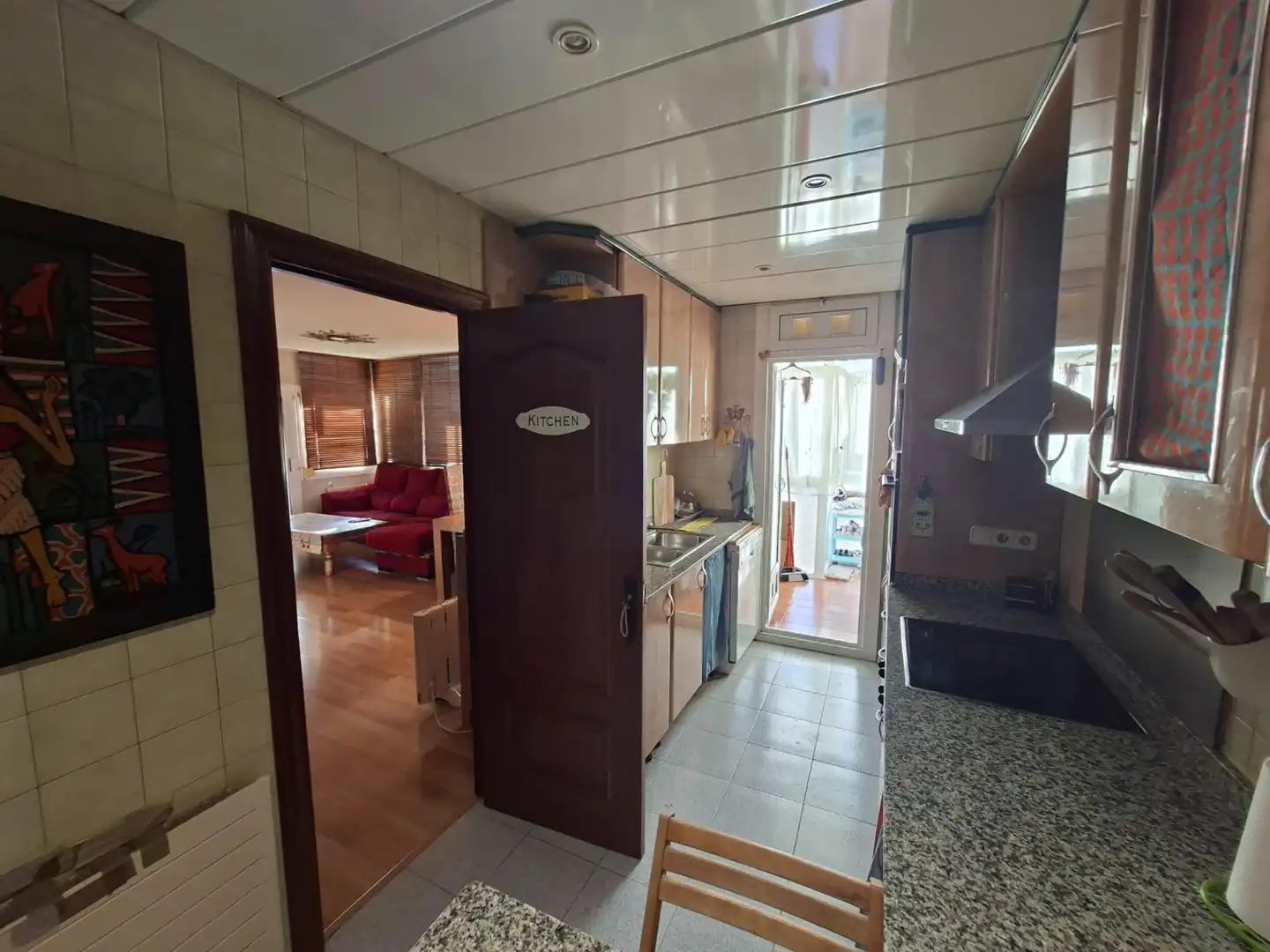 Cuina de Pis en venda en Vilafranca del Penedès amb Calefacció, Parquet i Terrassa