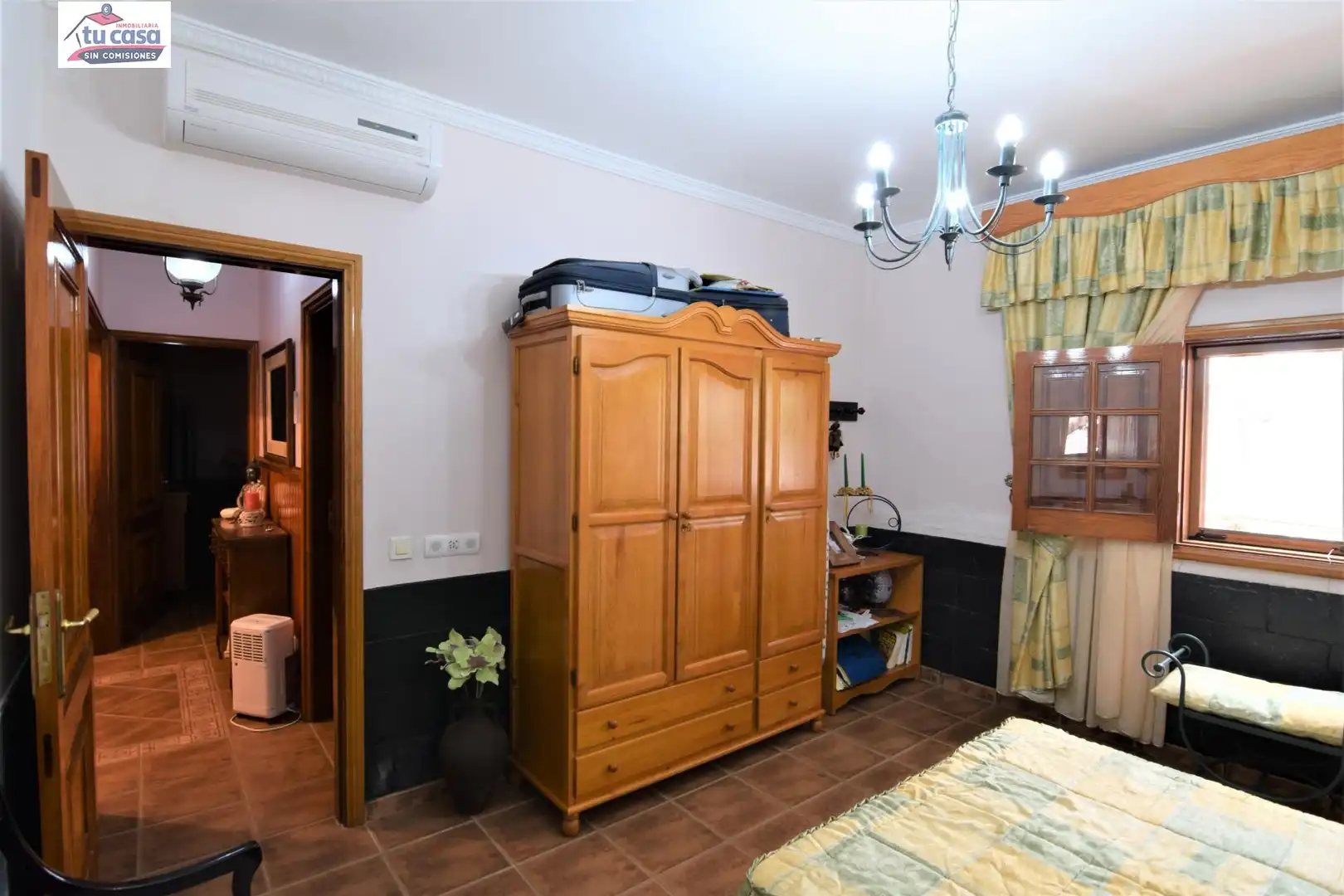 Bedroom of Houses for sale in Santa María de Guía de Gran Canaria  with Air Conditioner, Heating and Private garden