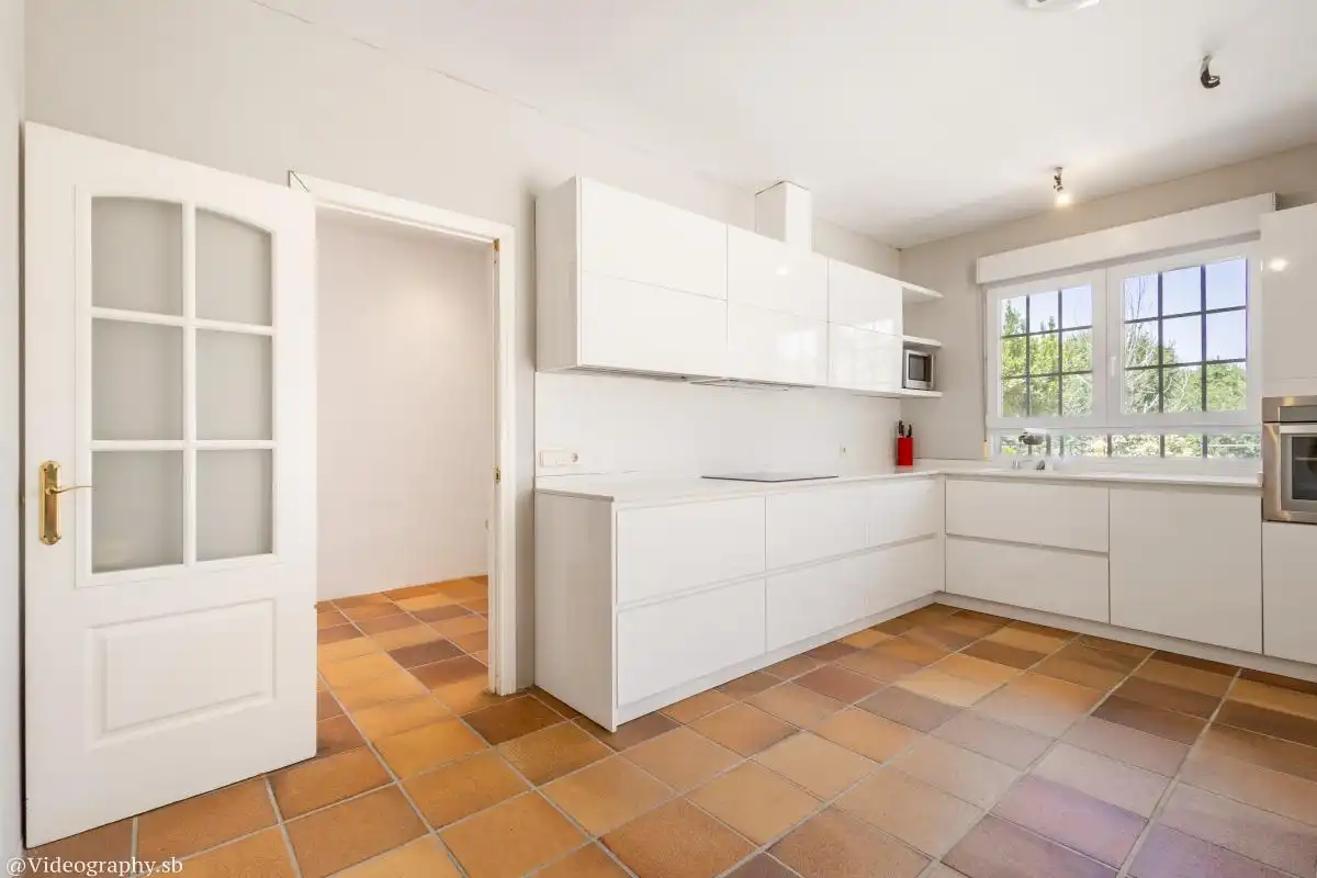 Cocina de Casa o chalet en venta en Guadalajara con Aire acondicionado, Calefacción y Jardín privado