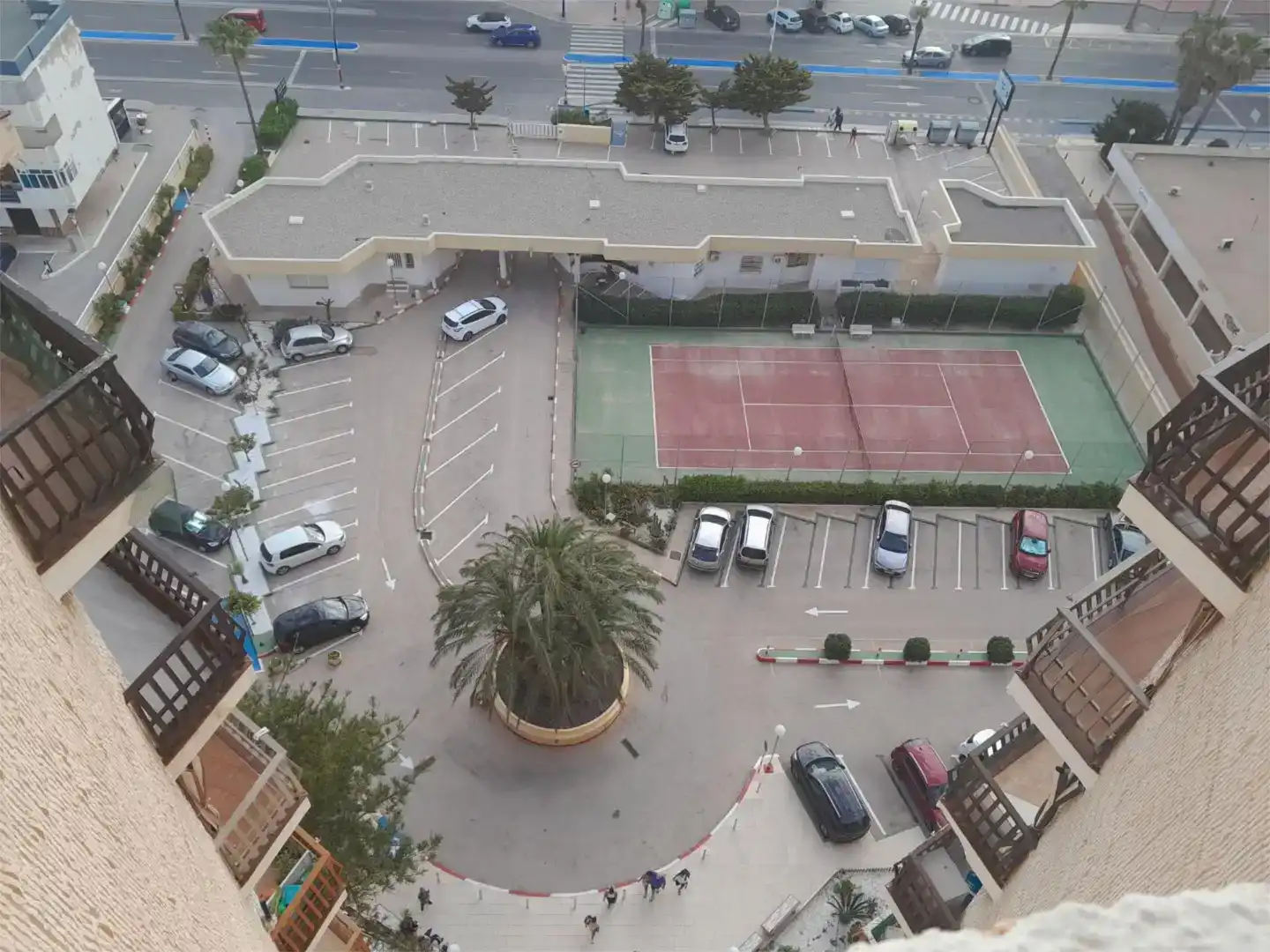 Parkplatz von Wohnungen zur Miete in  Murcia Capital mit Schwimmbad und Balkon