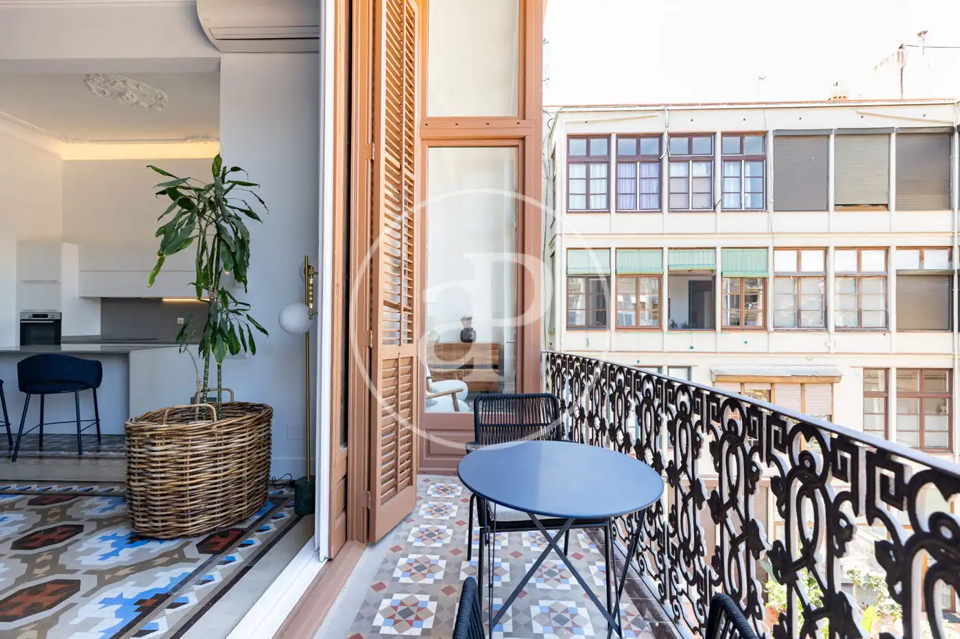 Terrasse von Wohnung zur Miete in Barcelona mit Klimaanlage, Heizung und Möbliert