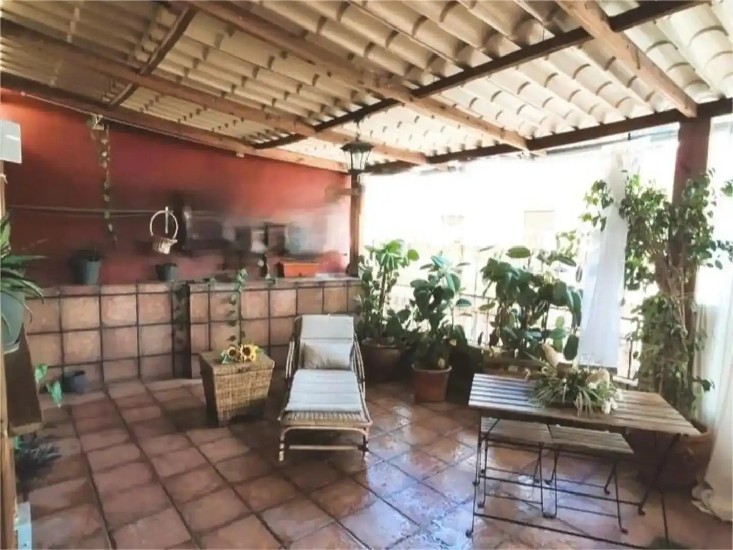 Terrasse von Wohnung zur Miete in Écija mit Klimaanlage und Balkon