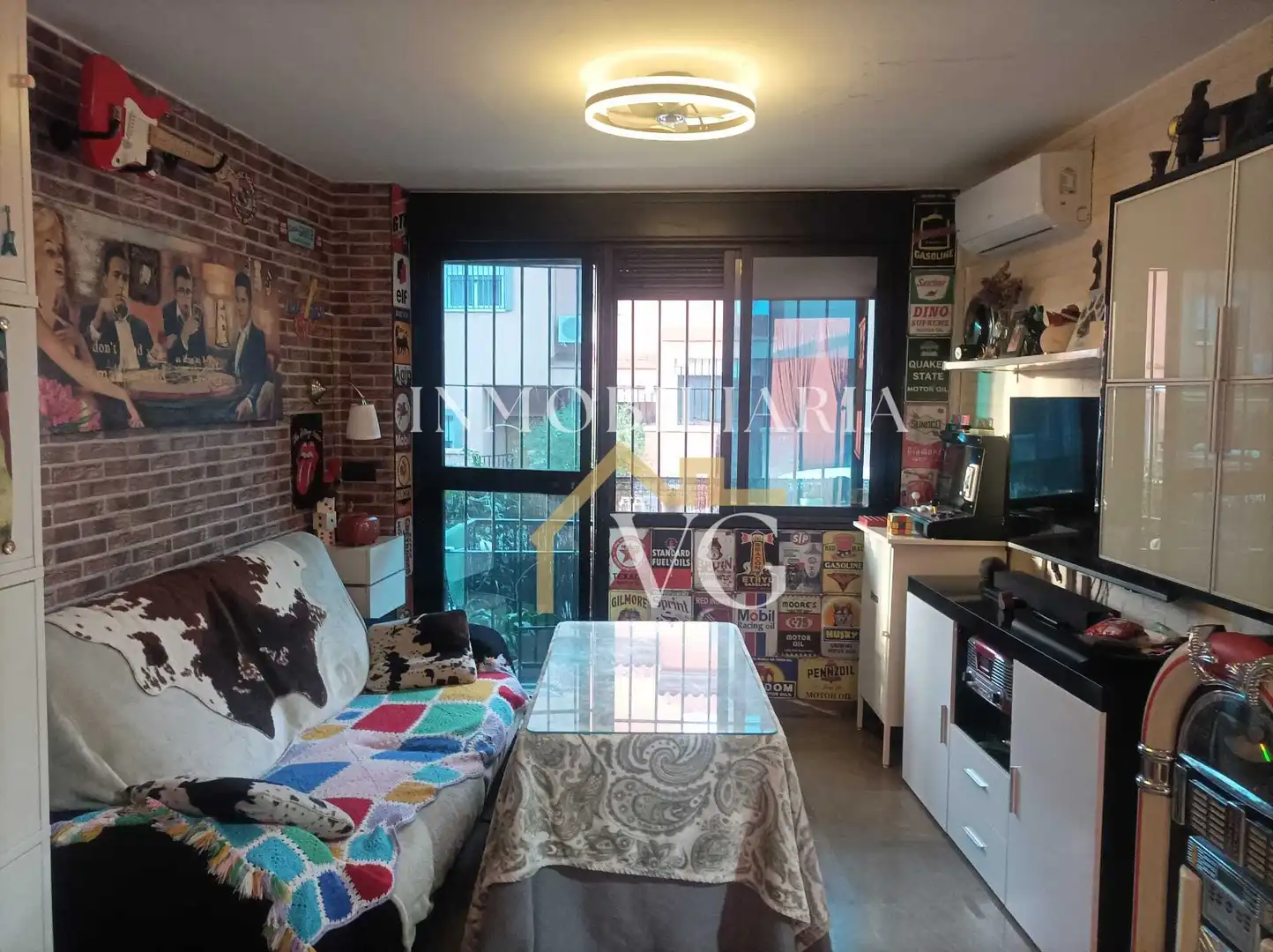 Sala de estar de Apartamento en venta en Guillena con Aire acondicionado, Piscina y Piscina comunitaria