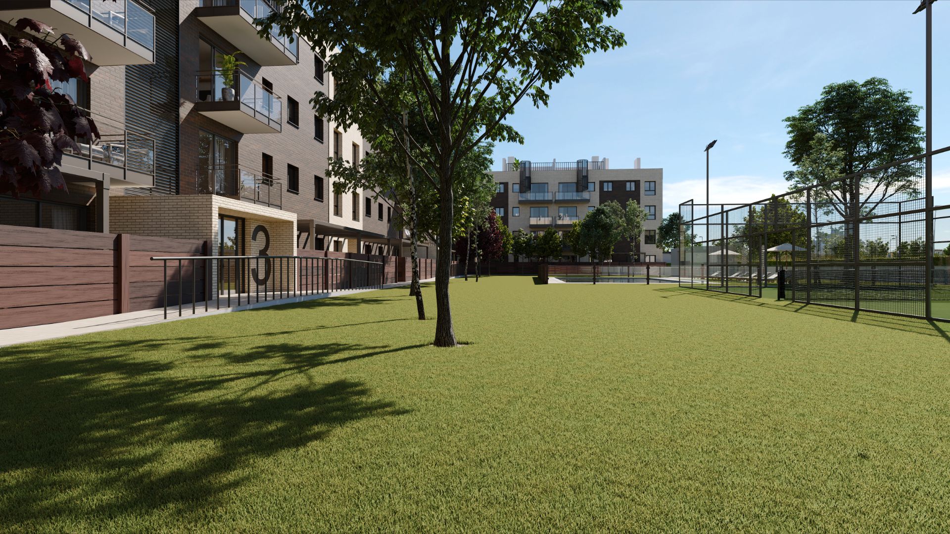 Garden of Flat for sale in Camas  with Air Conditioner, Heating and Terrace