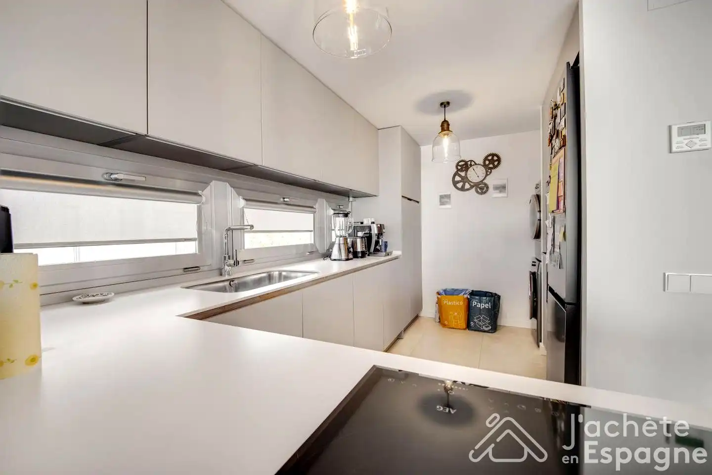 Küche von Wohnung zum Verkauf in Vinaròs mit Klimaanlage, Terrasse und Möbliert