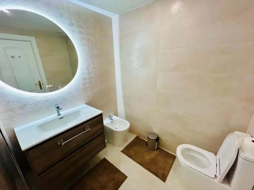 Bathroom of Apartments for rent in Marbella  with Air Conditioner, Terrace and Storage room