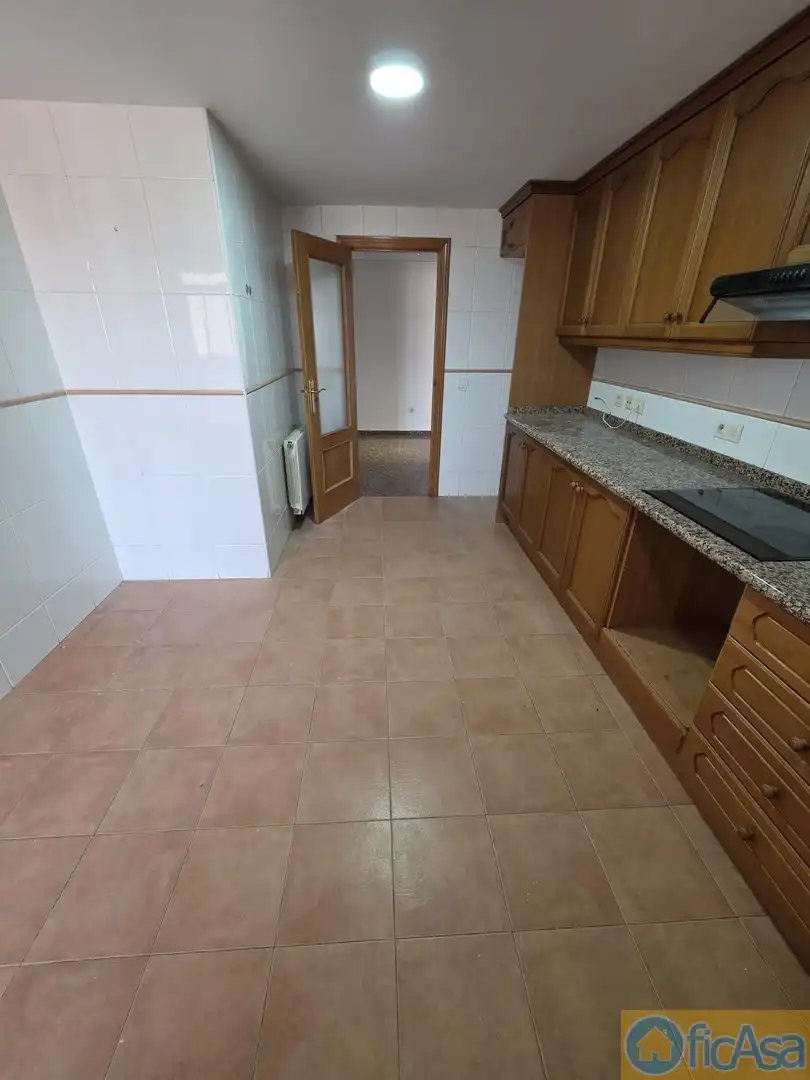 Cocina de Ático en venta en Castellón de la Plana / Castelló de la Plana con Aire acondicionado, Calefacción y Terraza
