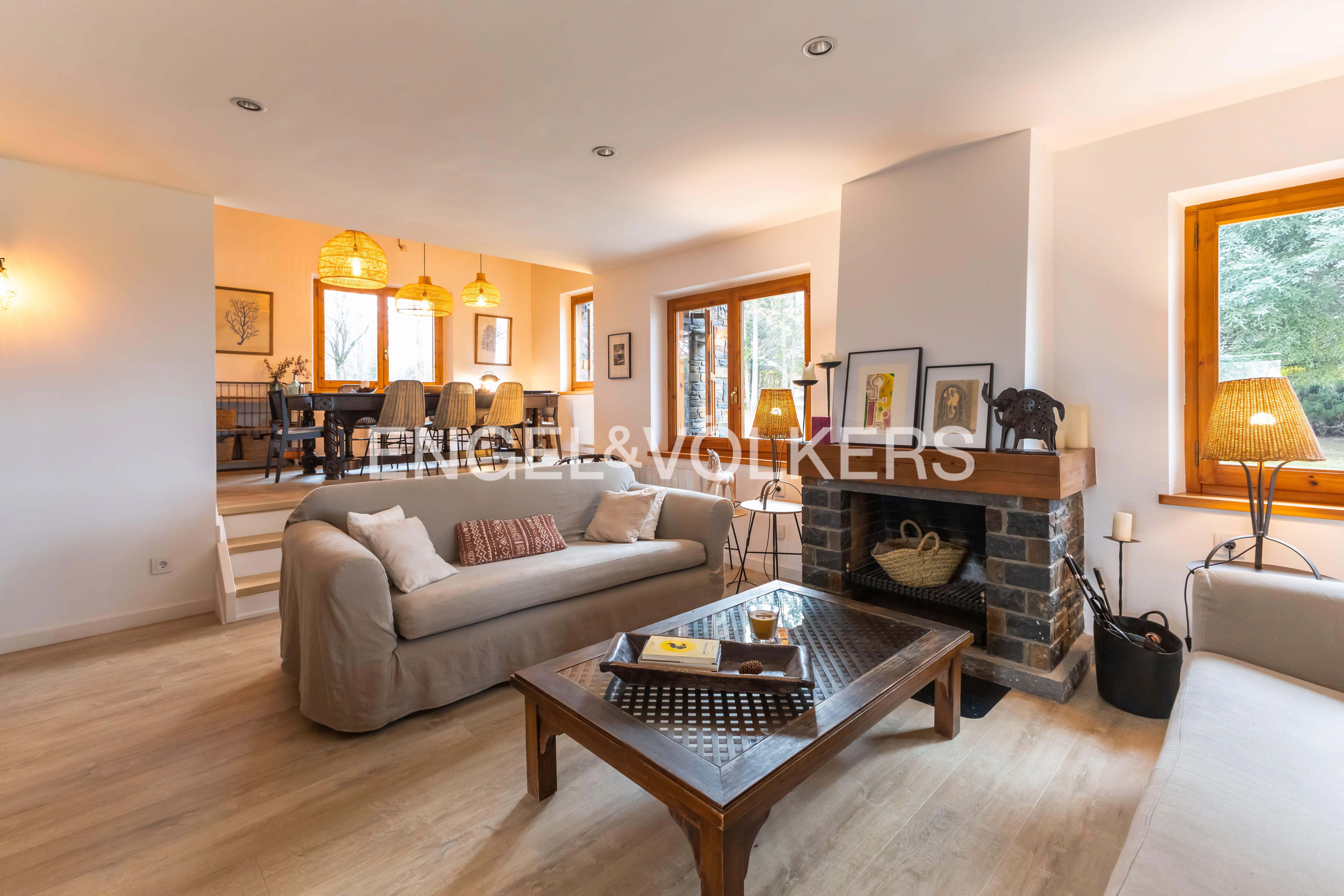Living room of House or chalet for sale in Das  with Heating, Private garden and Parquet flooring