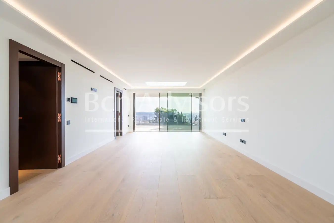 Sala de estar de Casa o chalet en venta en Barcelona con Aire acondicionado, Calefacción y Jardín privado