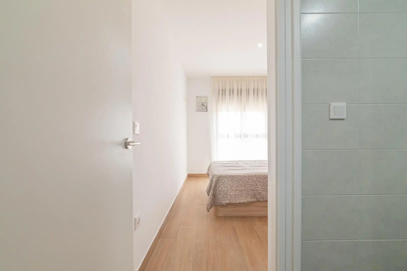 Bedroom of Flat for sale in Elche / Elx  with Air Conditioner, Terrace and Furnished