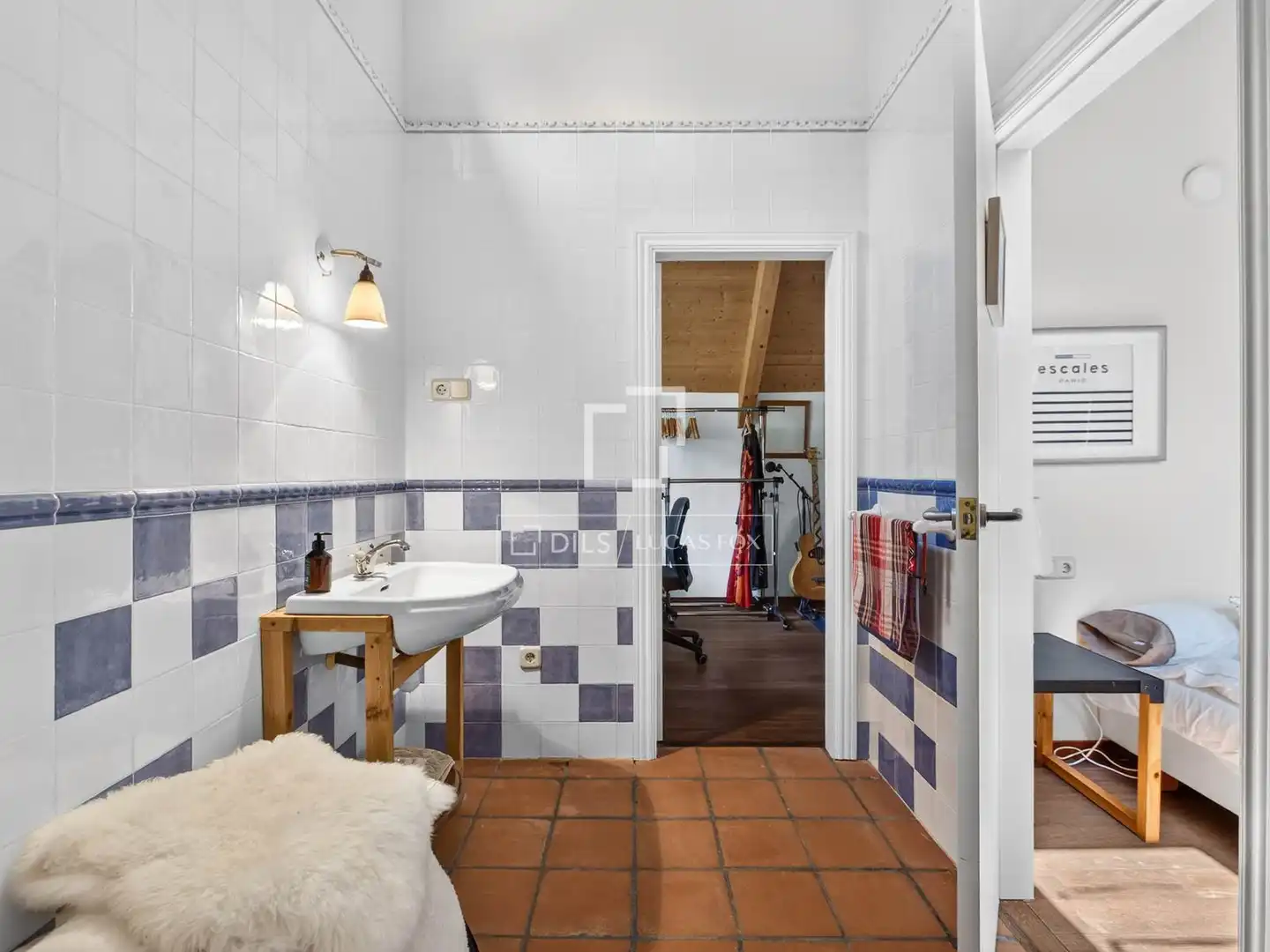 Baño de Finca rústica en venta en Vallromanes con Calefacción, Jardín privado y Parquet