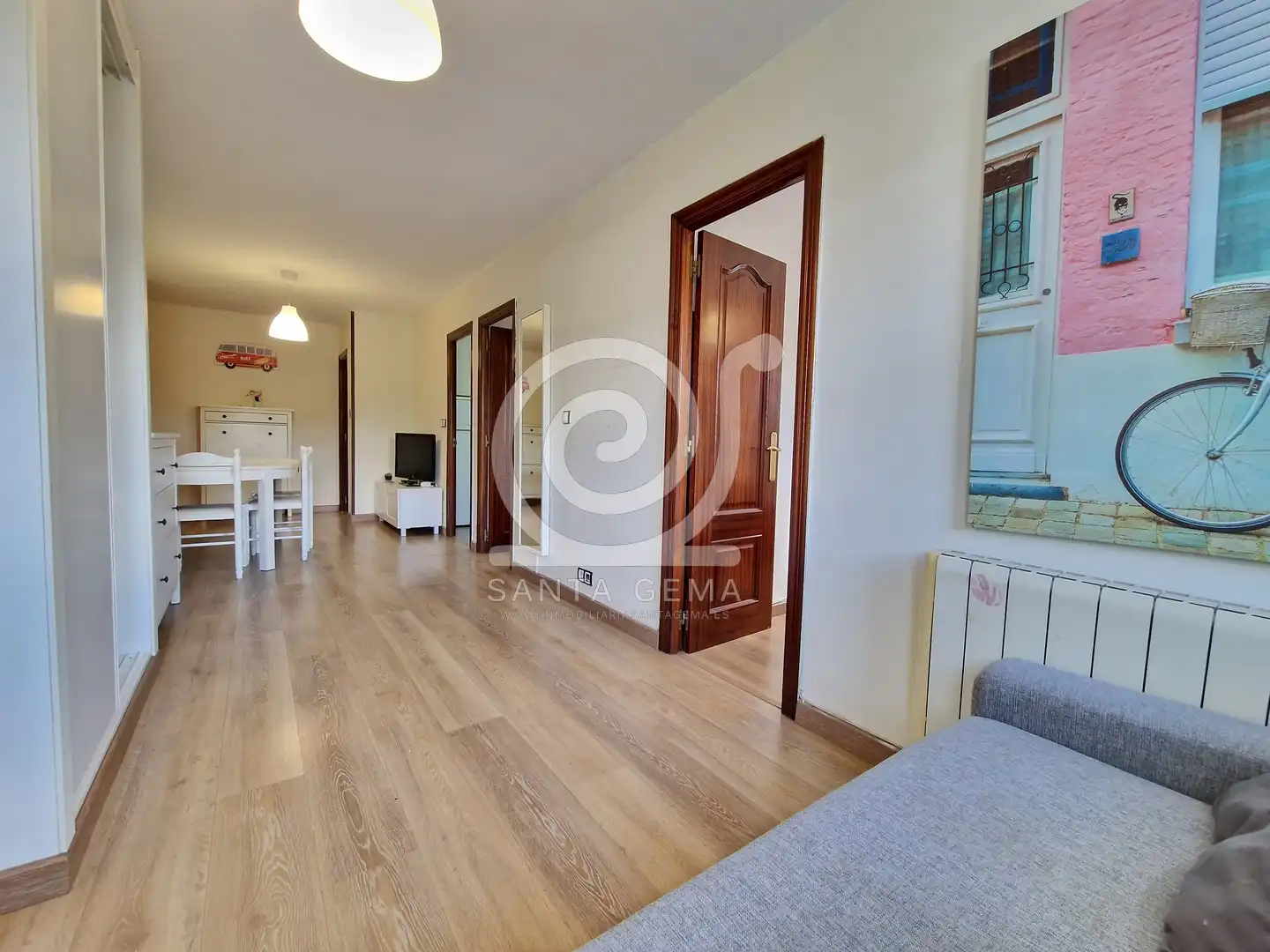 Living room of Flat for sale in A Coruña Capital   with Heating