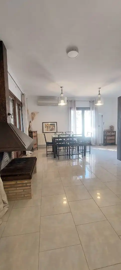 Dining room of Houses for sale in L'Escala  with Air Conditioner, Terrace and Swimming Pool