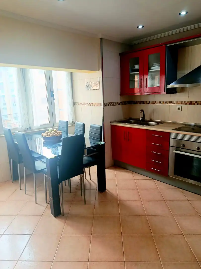Cocina de Piso en venta en Aller con Calefacción, Trastero y Amueblado